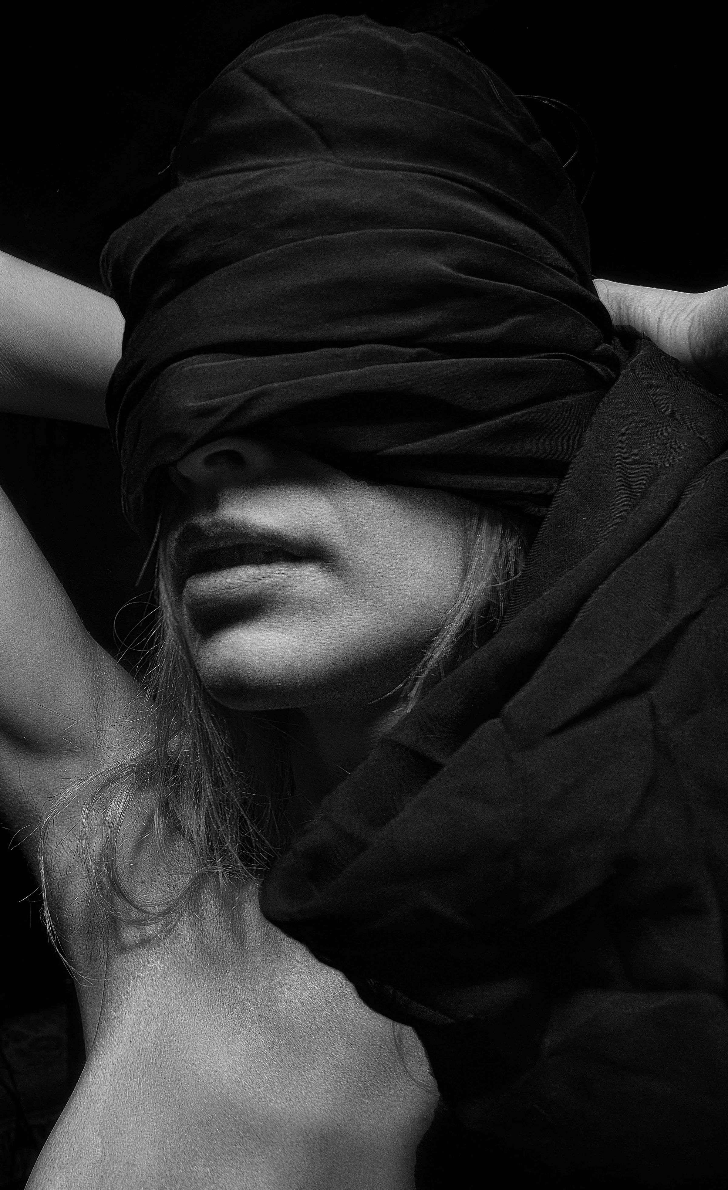 Hoofdkap in bdsm voor zintuiglijke deprivatie