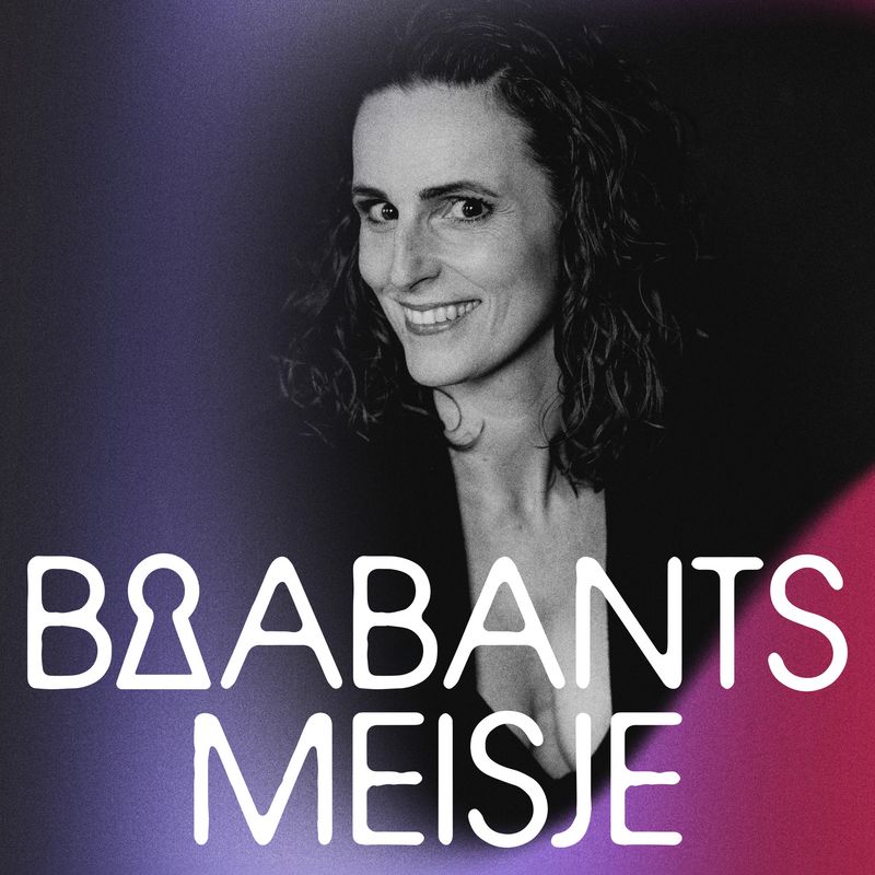 Portret van de schrijfster van BrabantsMeisje.nl met de sitenaam eronder