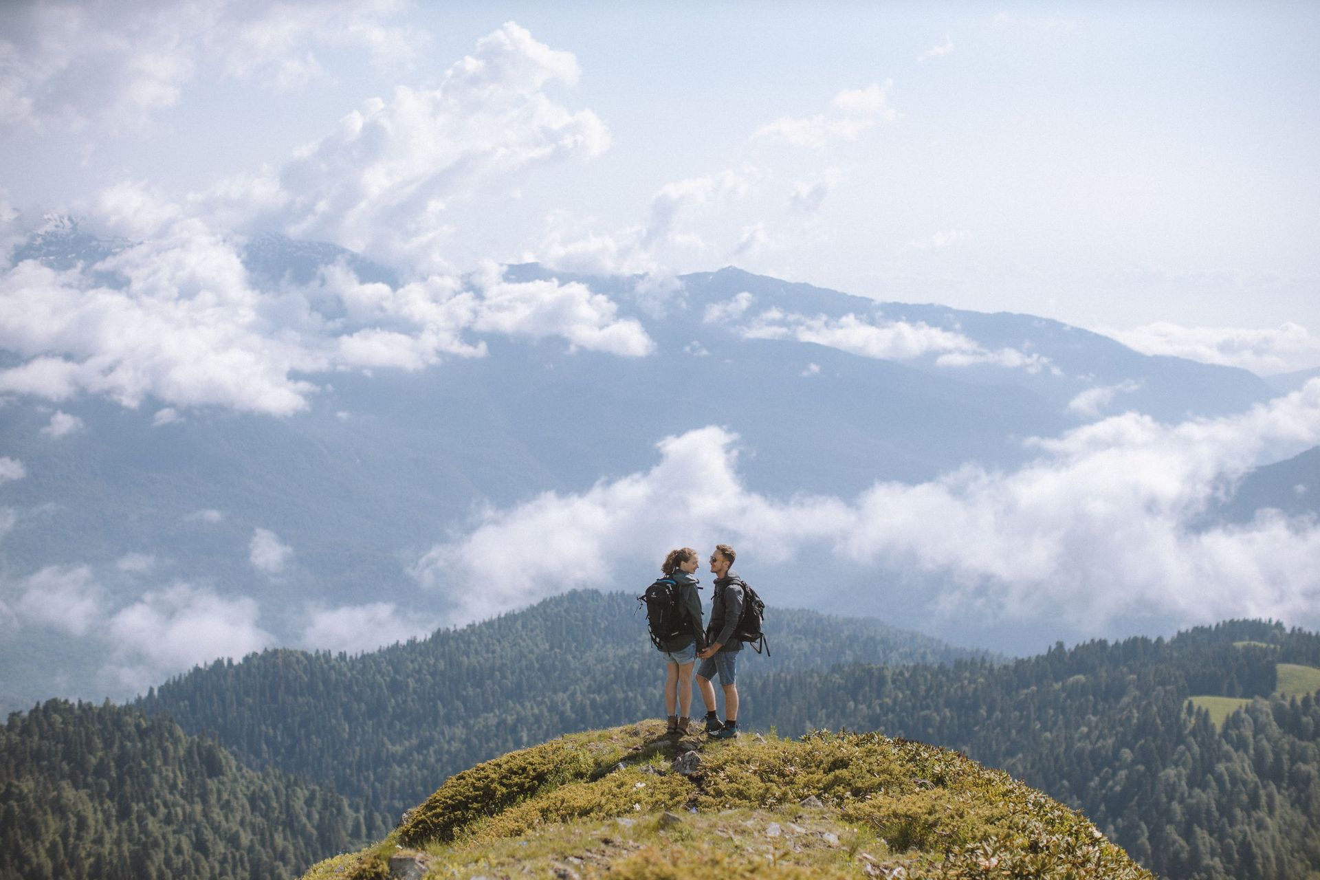 Compañía de viaje en una escapada de varios días