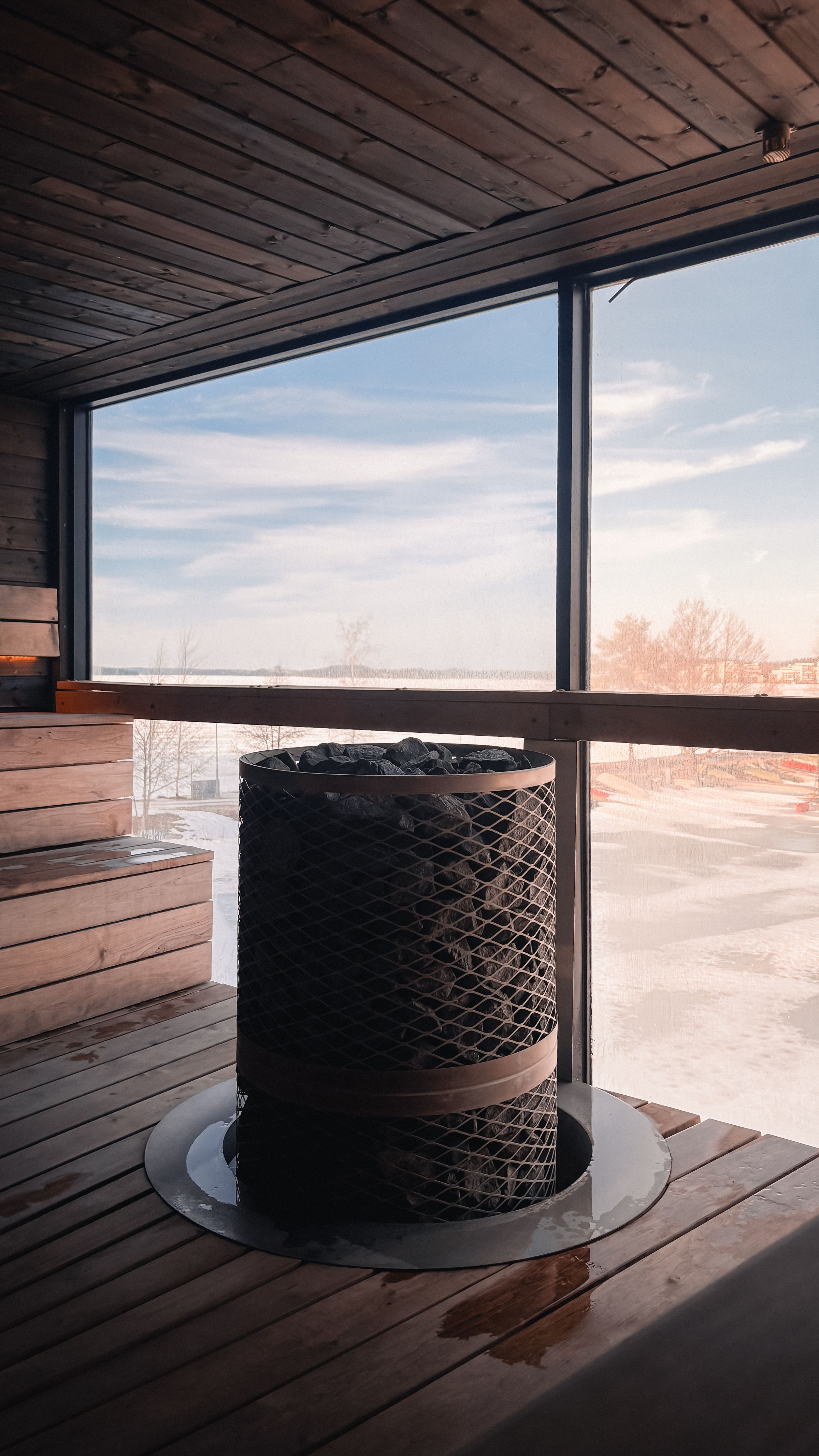 Erotisch verhaal in een privésauna